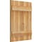Ekena Millwork Joined Board-n-Batten Shutters, Rough Sawn Western Red Cedar, 21 1/2W x 28H, PR RBJ06S21X028RWR - alternate 4